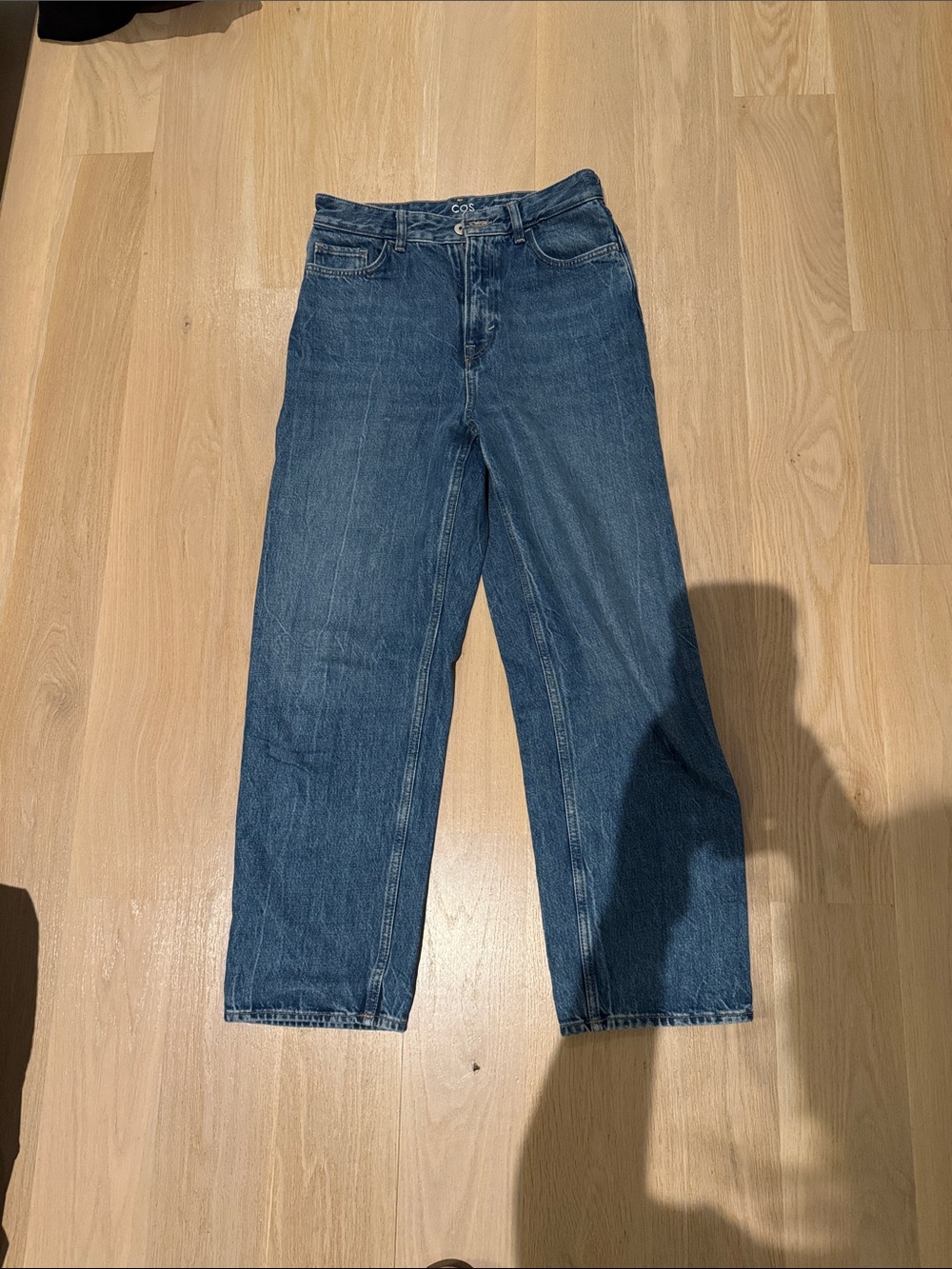 COS Mid-Blue Straight Jeans